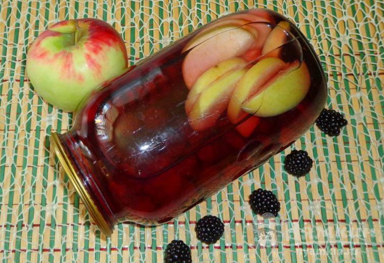 Компот из яблок на зиму - рецепты на 3 литровую банку без стерилизации