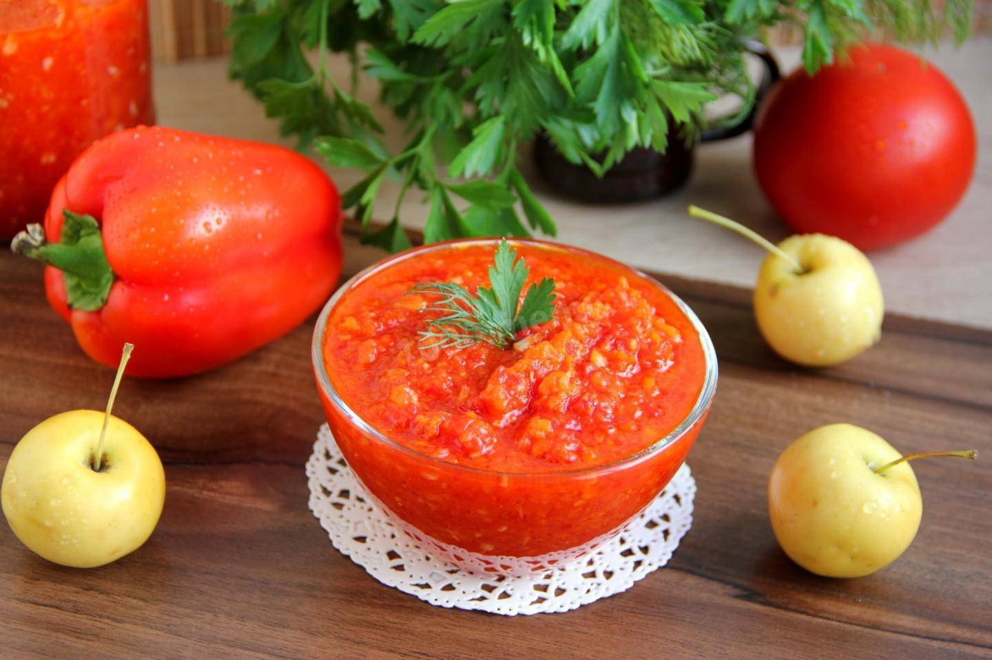 Готовим острый соус №1 – огонёк из помидоров на зиму. самые знаменитые рецепты огонька из помидоров на зиму