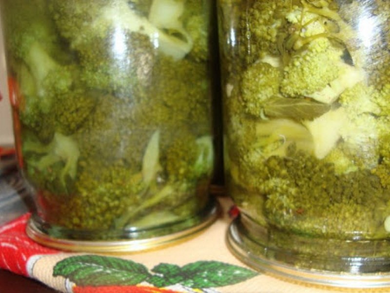 Салат из брокколи на зиму – сделайте с нами вкусные и полезные заготовки: рецепт с фото и видео