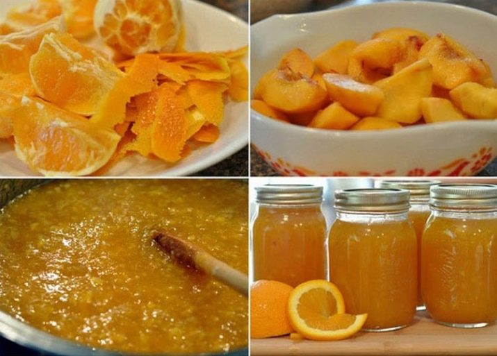 Рецепты варенья и джема из персиков с апельсинами на зиму, с варкой и без