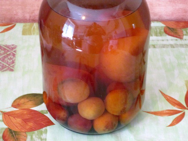 Пошаговый рецепт приготовления компота из персиков на зиму