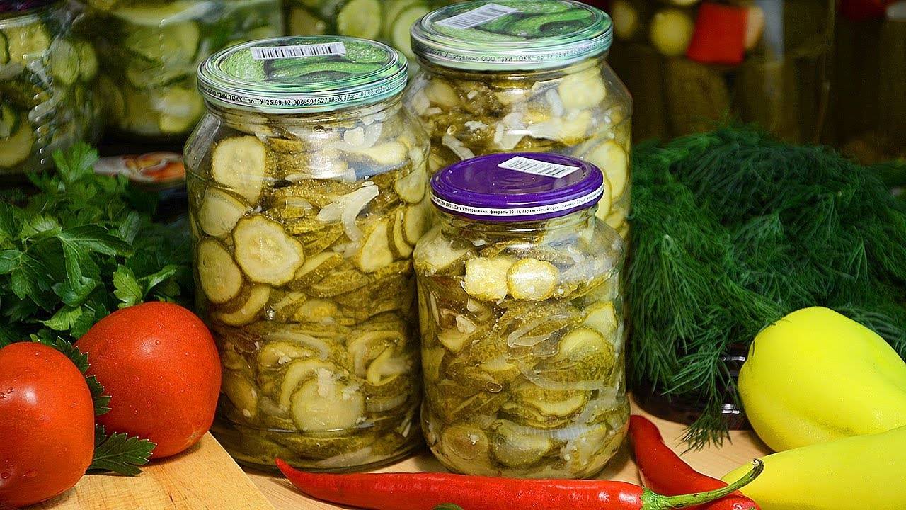 Нежинские салаты из огурцов на зиму – рецепты с фото пошагово