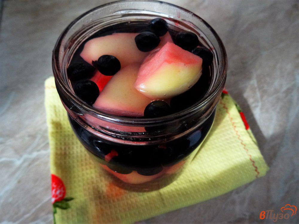 Компот из яблок с черноплодной рябиной - пошаговый рецепт с фото от сайта «великий повар»