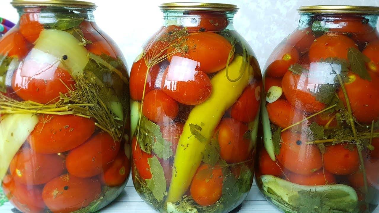 Маринованные помидоры по-болгарски на зиму - кушаем вкусно