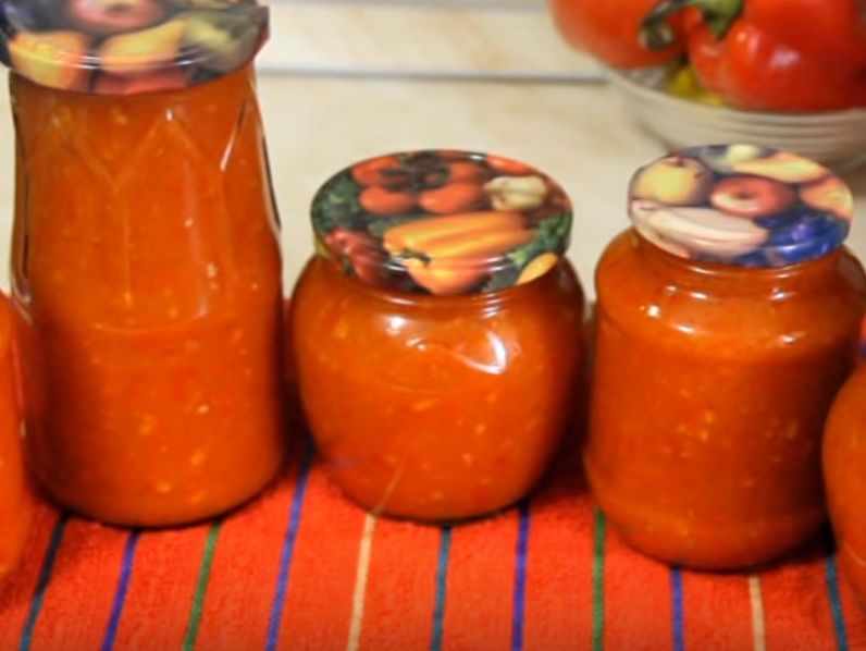 Кабачковая икра на зиму с томатной пастой: 8 пошаговых рецептов приготовления