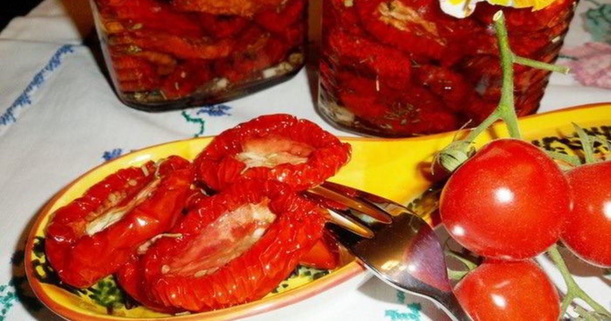 Вяленые помидоры в домашних условиях: рецепт на зиму и не только