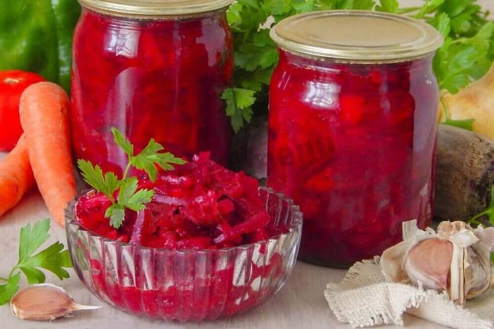 Салат из свеклы на зиму