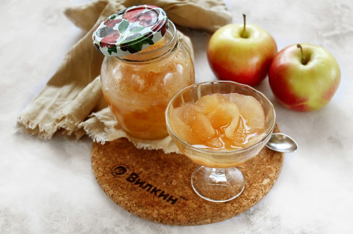 Простые рецепты густого джема и конфитюра из яблок на зиму в домашних условиях