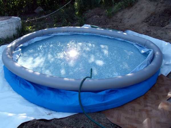 Как хранить каркасный бассейн зимой, хранение зимнего каркасного бассейна на даче - morevdome.com