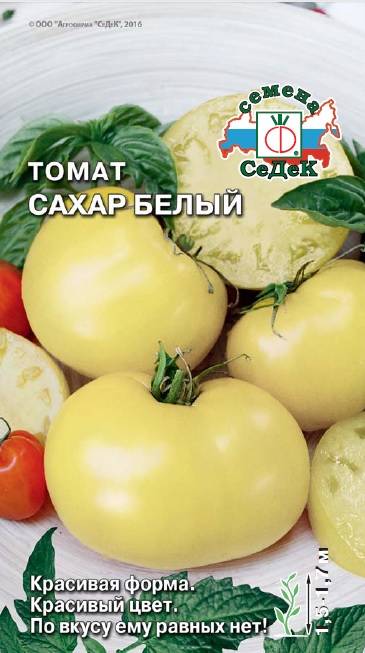 Описание сорта томата белый сахар, его характеристика и урожайность