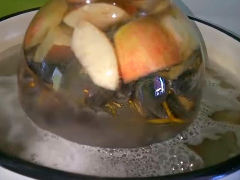 14 лучших рецептов приготовления компота из целых яблок на зиму