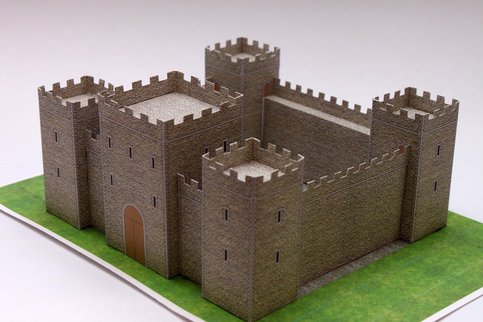 Средневековый Замок Из Бумаги