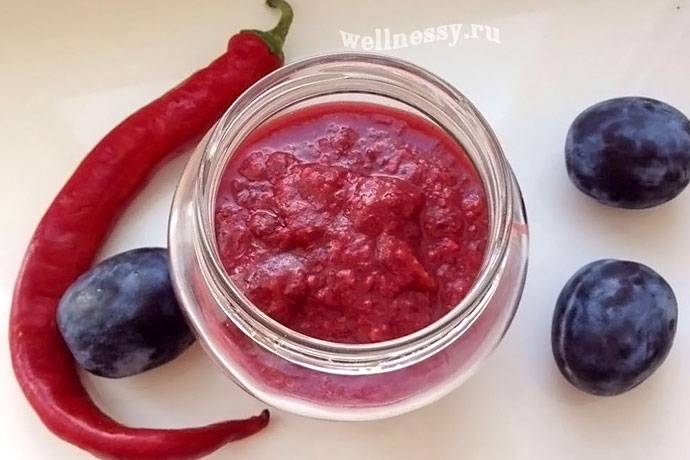Ткемали из сливы: классический рецепт на зиму