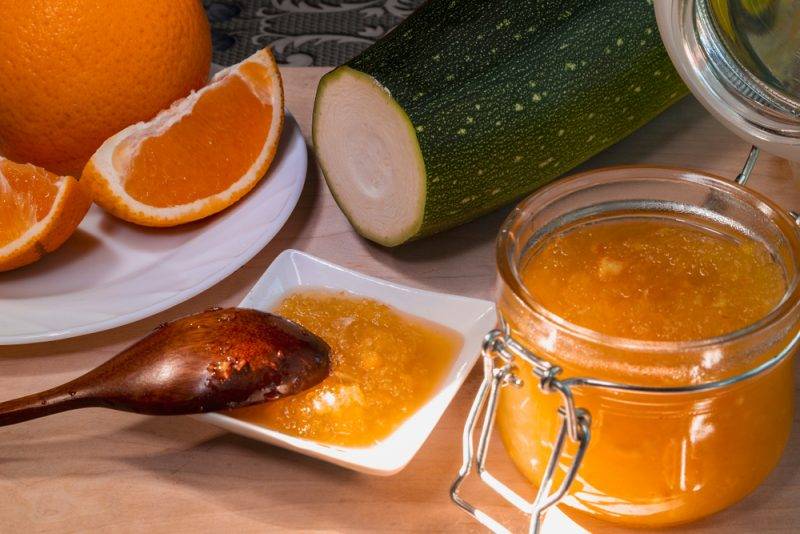 10 лучших рецептов приготовления варенья из кабачков с лимоном и апельсином