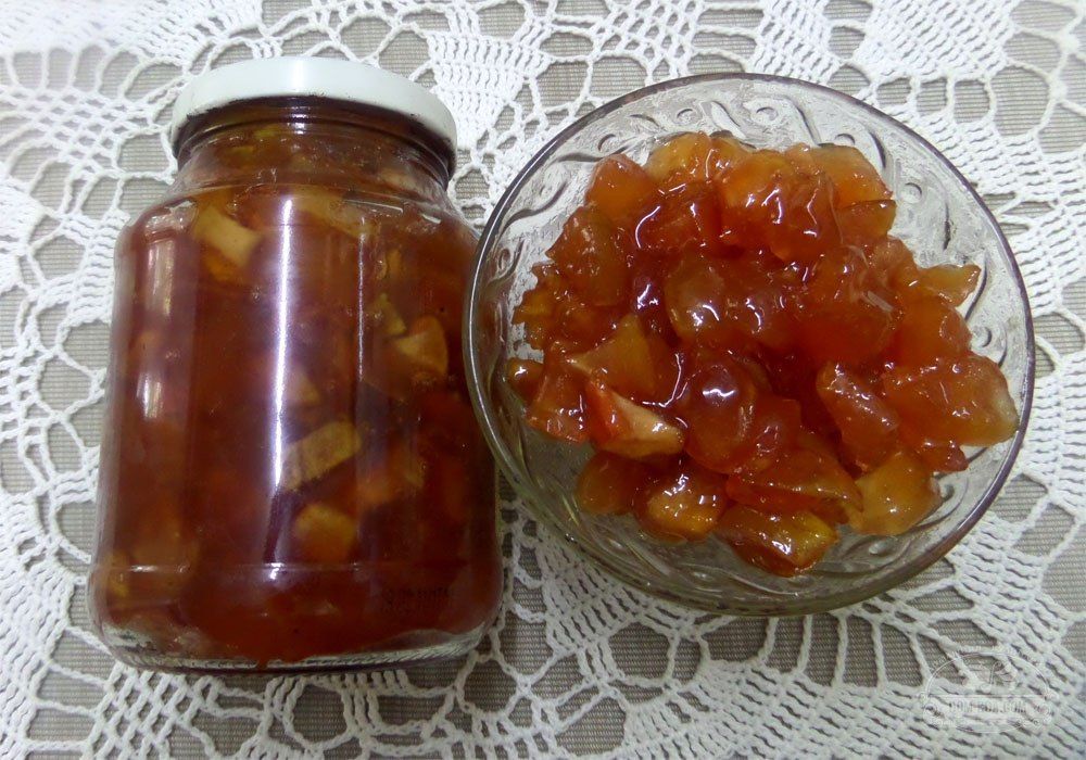Простой пошаговый рецепт приготовления варенья из кислых яблок на зиму