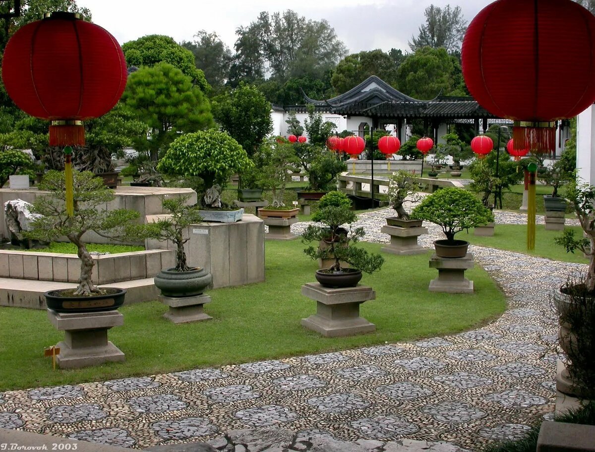 Сад в китайском стиле: ландшафтное воплощение философии Востока
