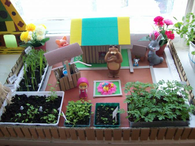 Детский огород на даче: обустройство и выбор растений