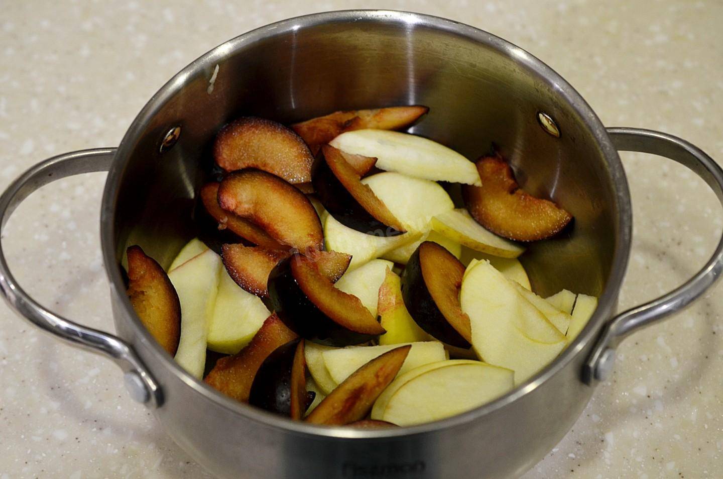 Компот из яблок на зиму - как приготовить пошагово по рецептам с фото и законсервировать в банках