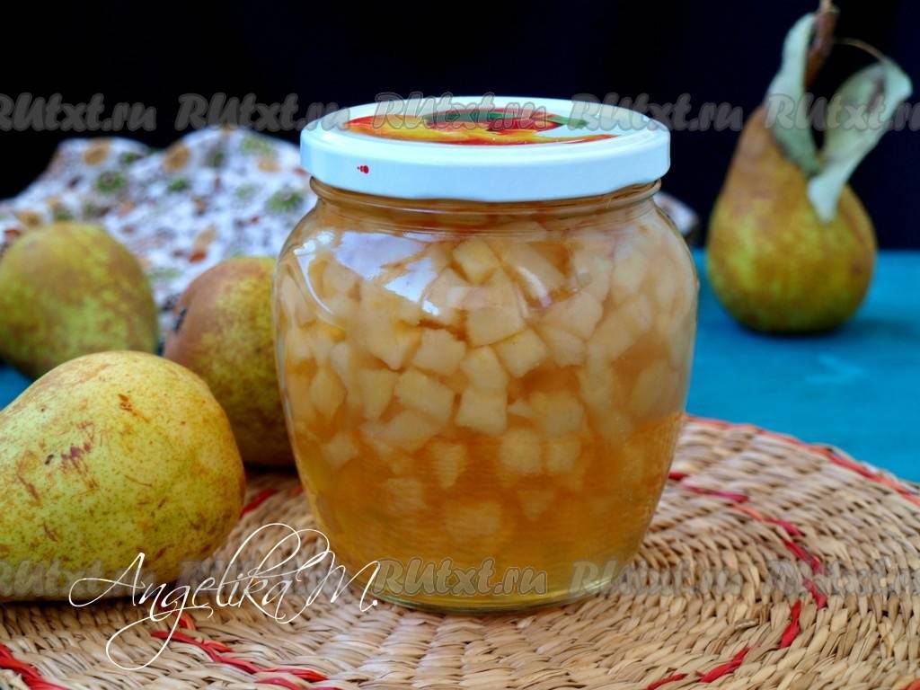 12 лучших рецептов приготовления варенья из груш с яблоками на зиму