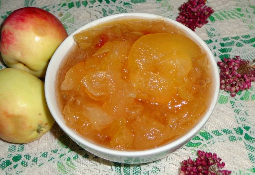 Янтарное яблочное варенье дольками на зиму: 13 лучших рецептов приготовления