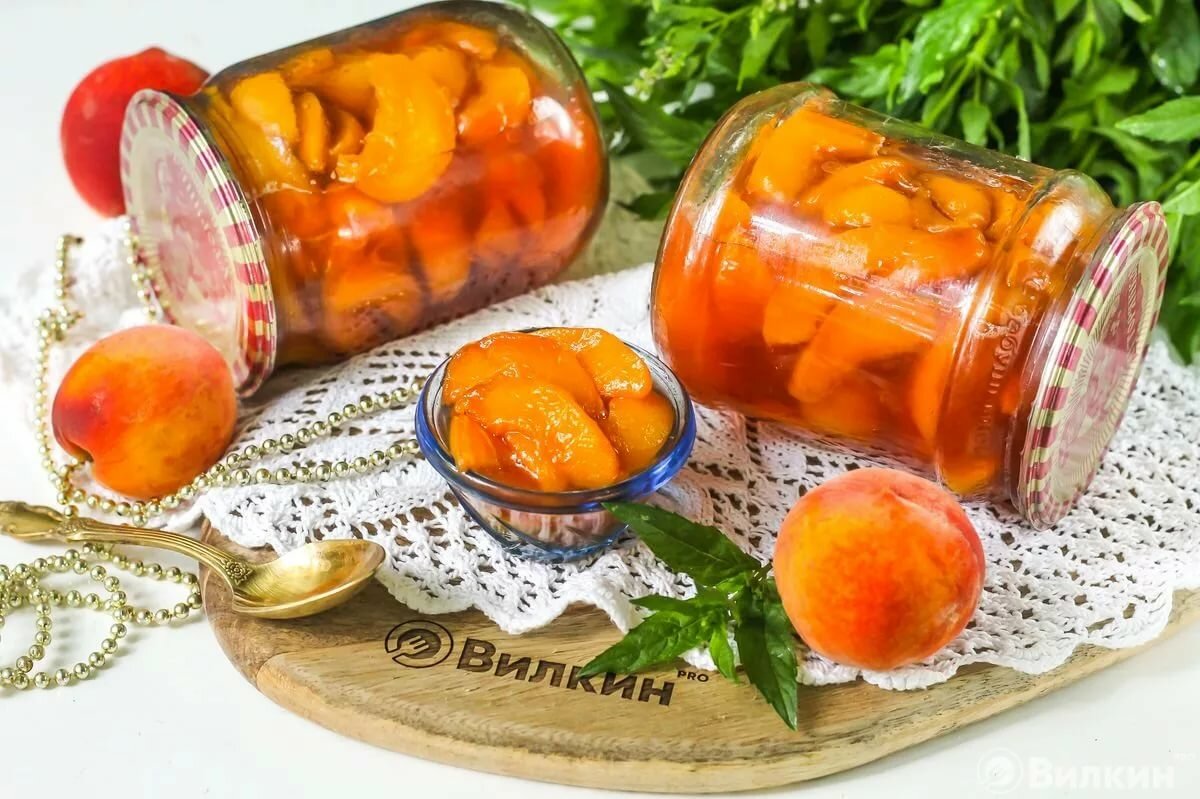 Простые рецепты варенья на зиму из персиков: варенье пятиминутка