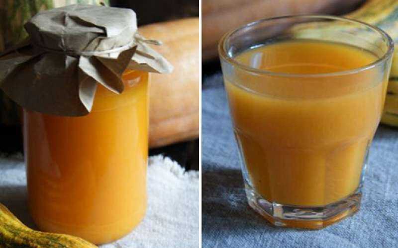 Как приготовить и пить сок из яблока и тыквы