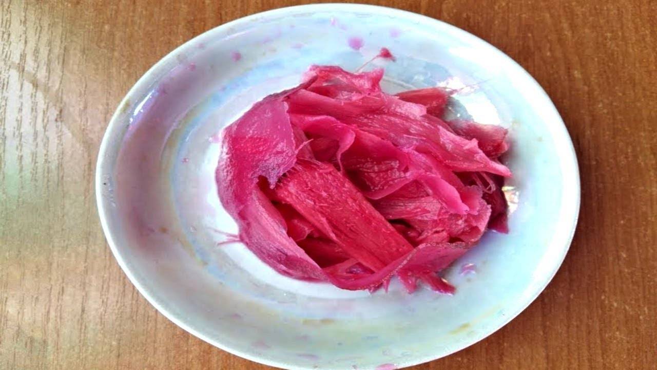 Рецепт маринованного имбиря: оригинальная восточная закуска в домашних условиях