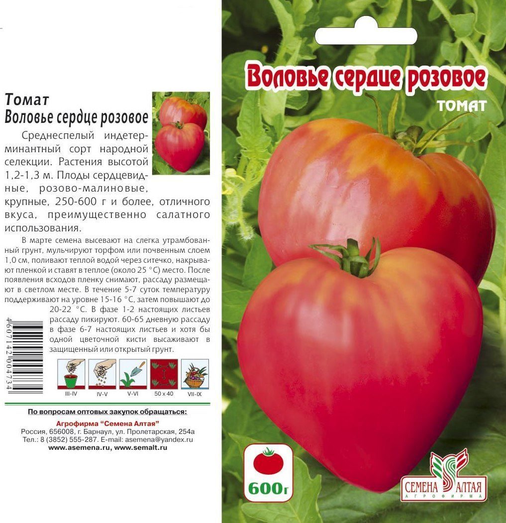 Сердцевидные томаты | tomatland.ru