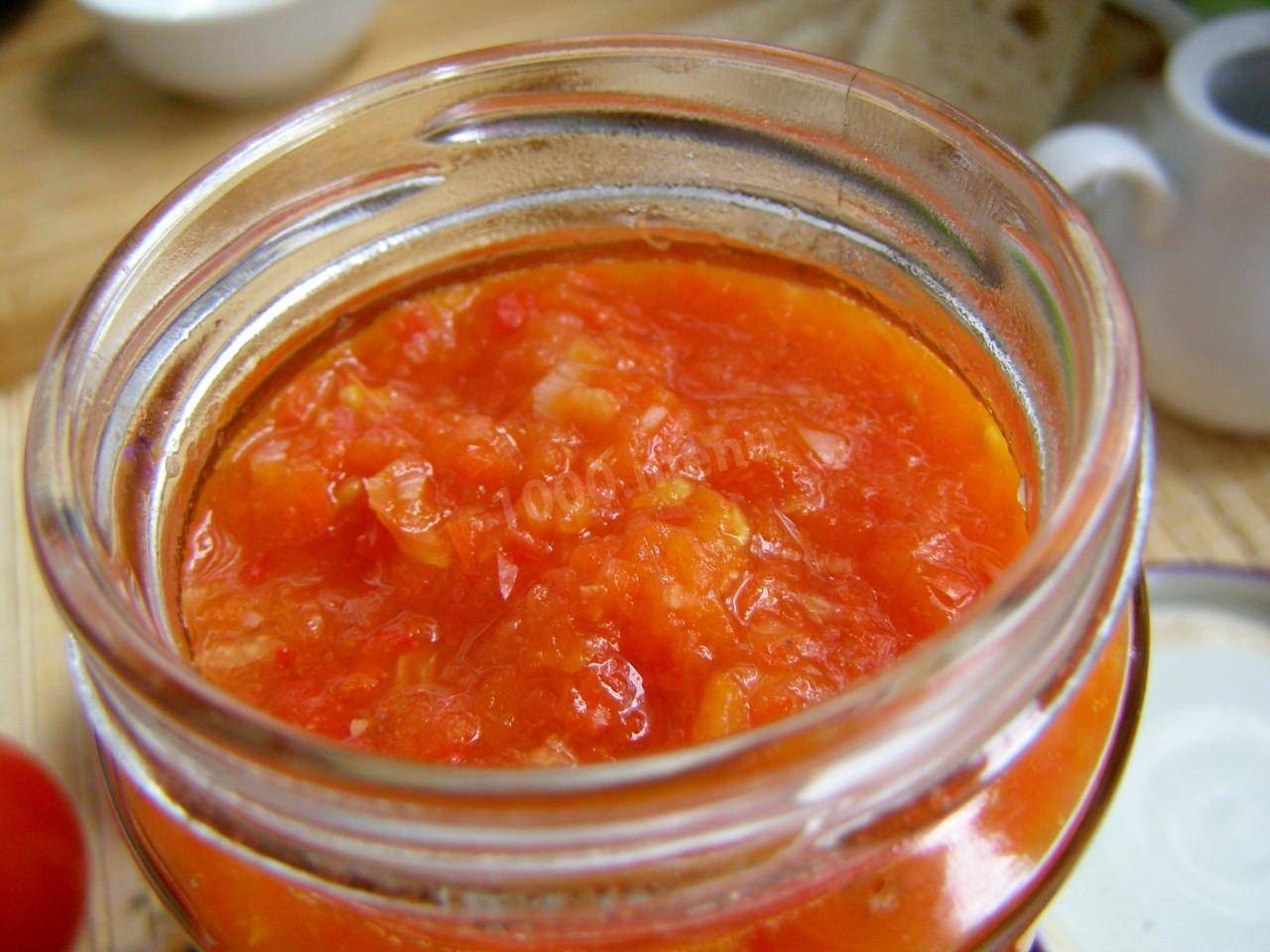 ТОП 10 рецептов аджики из помидор «Заманиха» на зиму, хранение заготовок
