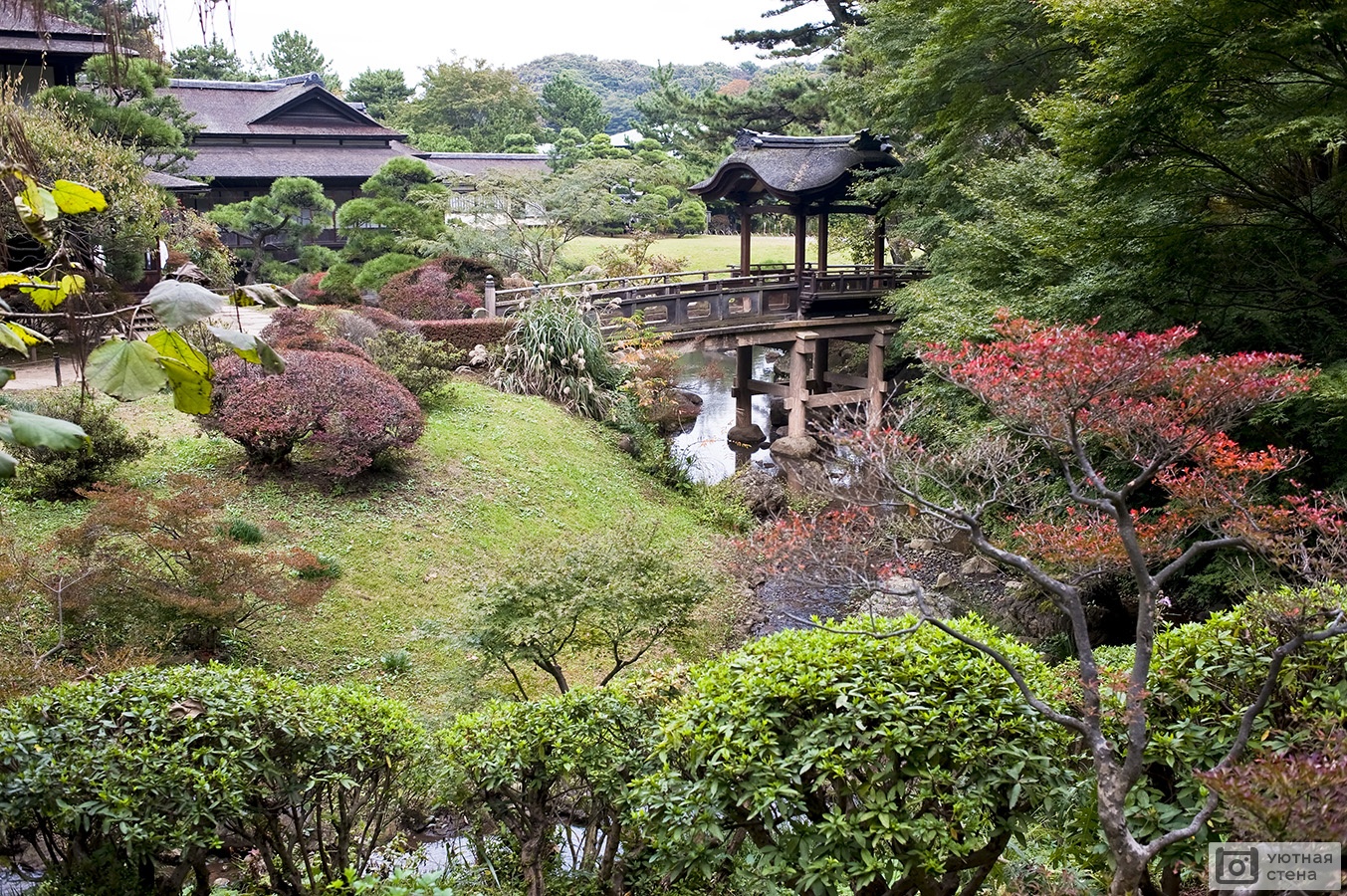 Японский сад Йокогама Япония