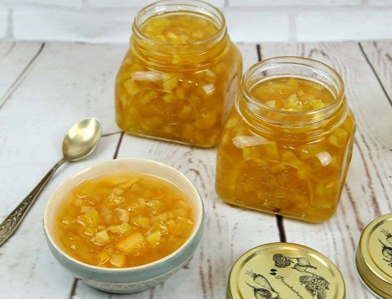 Ананасовое варенье из кабачка: рецепт с фото
