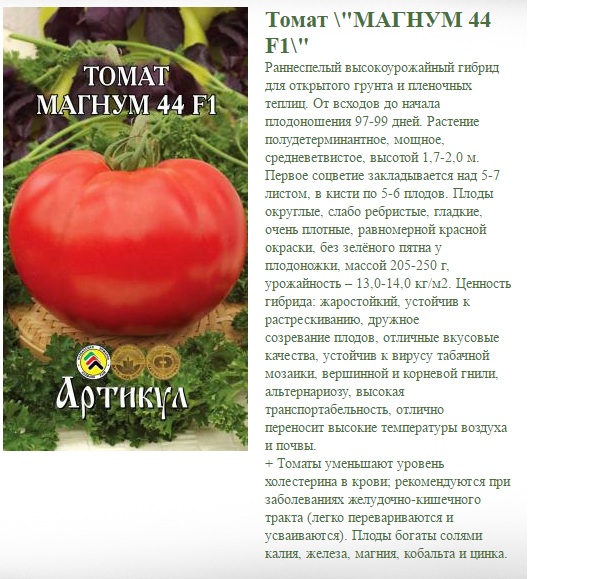 Описание томата Лагидный, культивирование и выращивание сорта