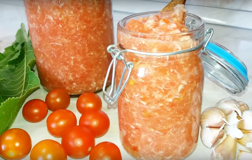 Горлодер из помидоров с чесноком: закрываем вкусняшки на зиму - вкус жизни - медиаплатформа миртесен