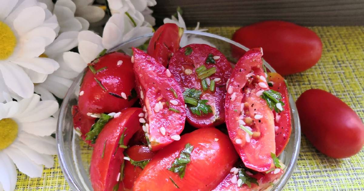 Малосольные помидоры черри — рецепты быстрого приготовления с чесноком