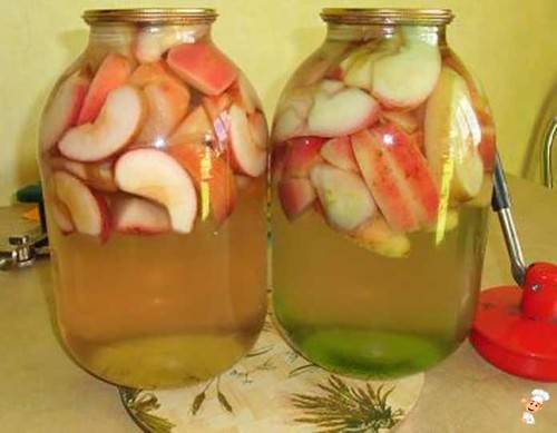 Компот из яблок с лимоном на зиму: 4 простых пошаговых рецепта приготовления