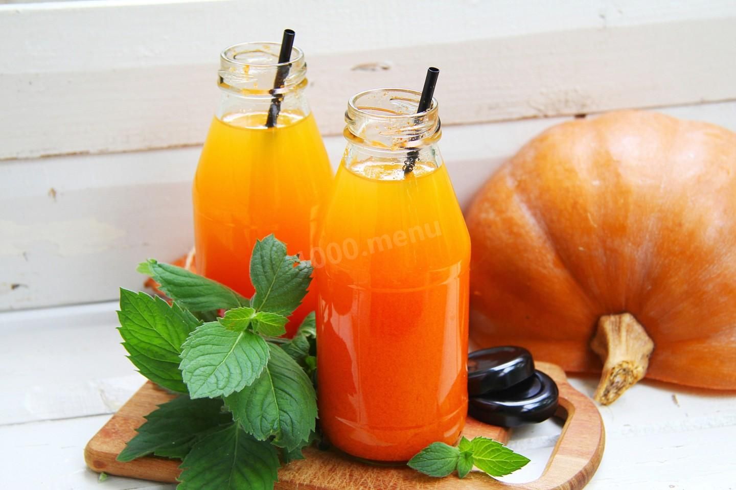 Свежевыжатый сок из тыквы: как приготовить и как пить тыквенный фреш, варианты рецептов с овощами и фруктами, применение в качестве лечения