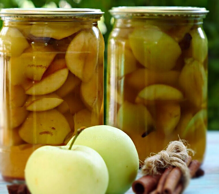 Пошаговые рецепты маринованных яблок целиком и дольками в домашних условиях на зиму в банках