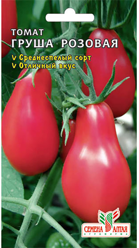 Томат "розовая груша": описание сорта, характеристики помидоров русский фермер