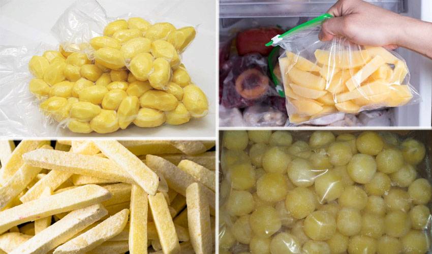 Можно ли замораживать сырой и вареный картофель в домашних условиях в морозильной камере, ТОП 10 способов