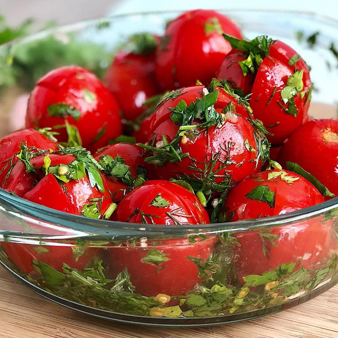 Рецепты зелёных помидоров по-грузински
