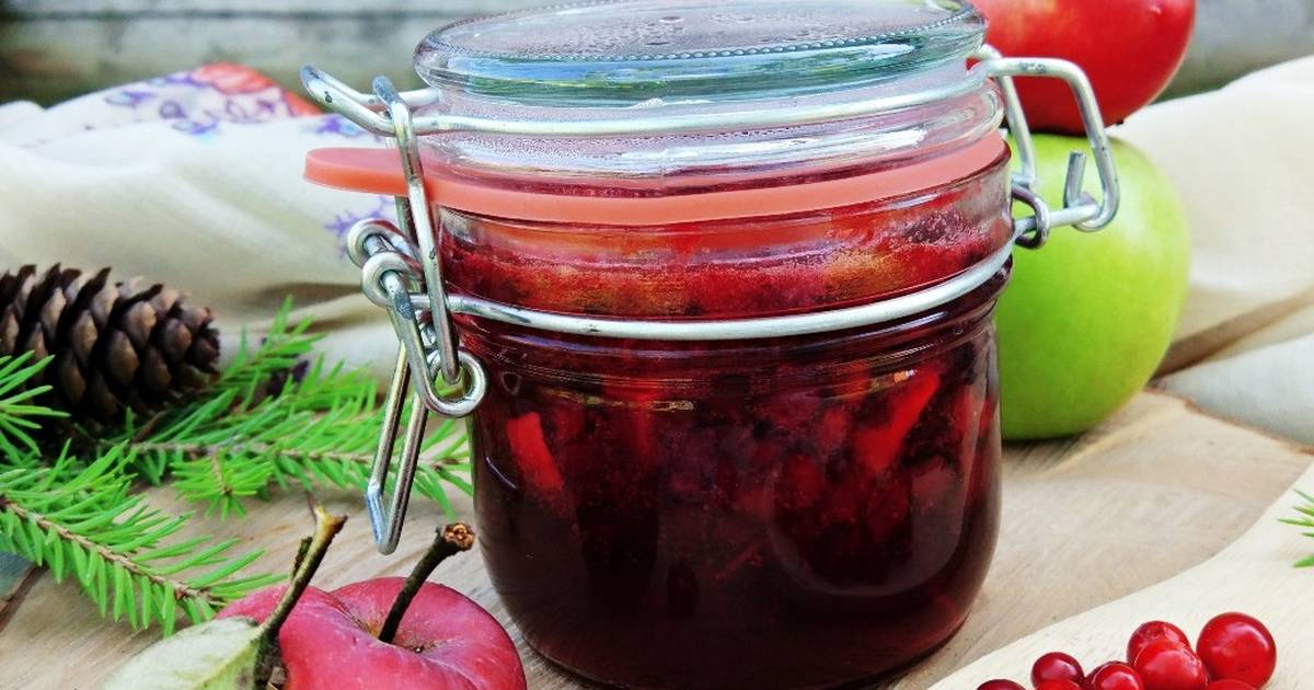 Варенье из брусники с яблоками: топ 10 рецептов как сварить на зиму с фото
