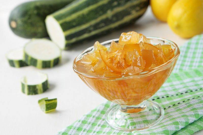 Рецепты варенья из кабачков с лимоном, с курагой и в ананасовом соке