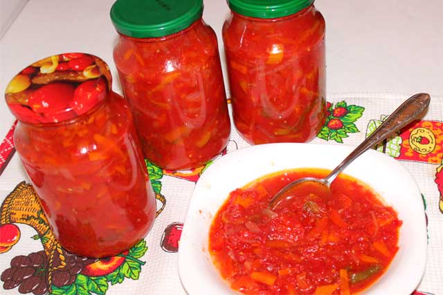 Лечо из болгарского перца на зиму пальчики оближешь: 12 лучших рецептов приготовления