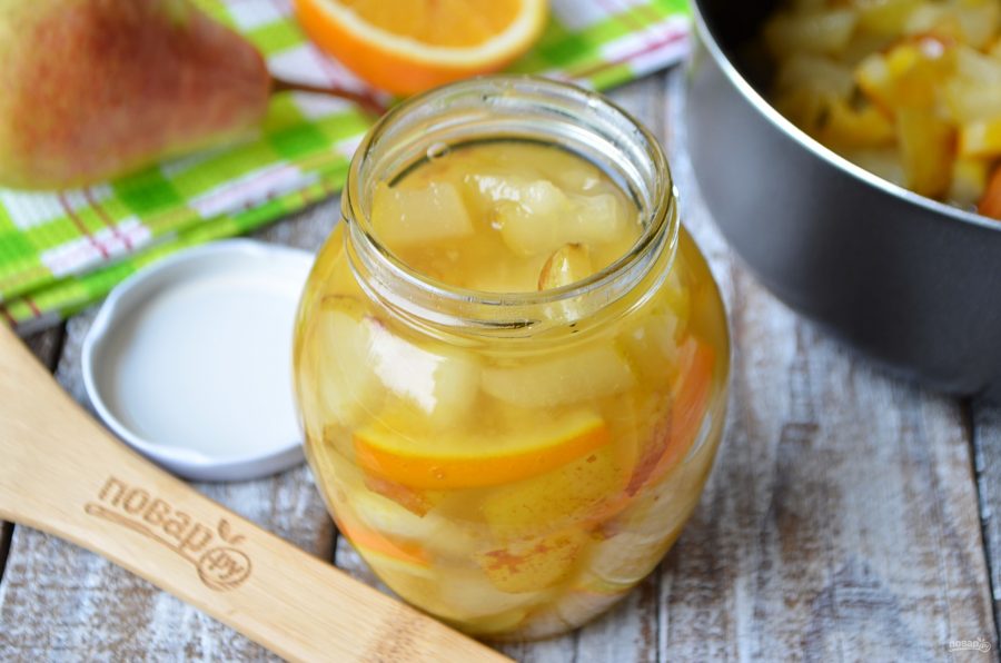 Варенье из груш с лимоном на зиму рецепты с корицей пятиминутка - скороспел