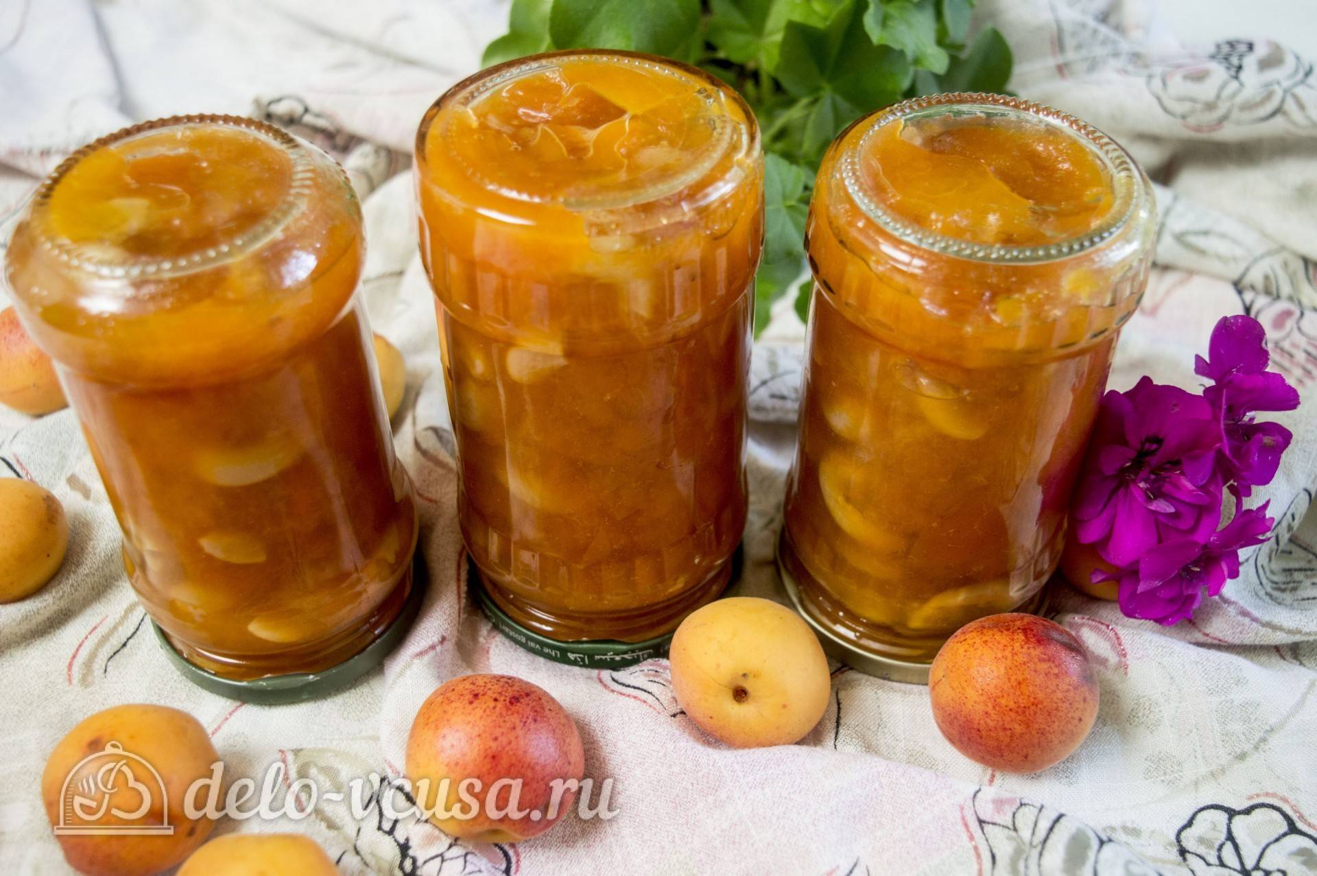 Варенье из абрикосов: рецепты лакомства на зиму с косточками и без косточек