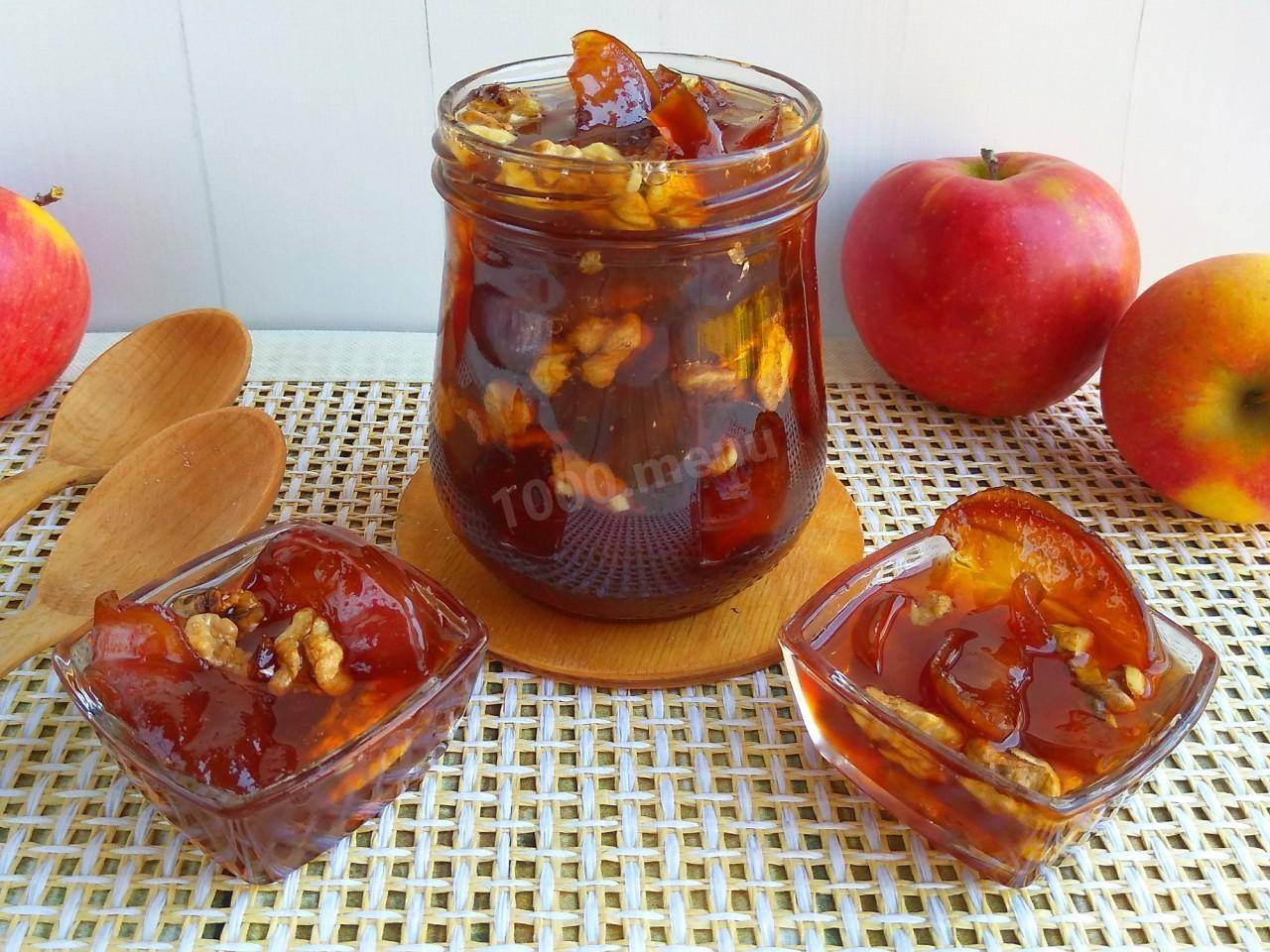 Прозрачное варенье из яблок дольками на зиму: самые вкусные рецепты