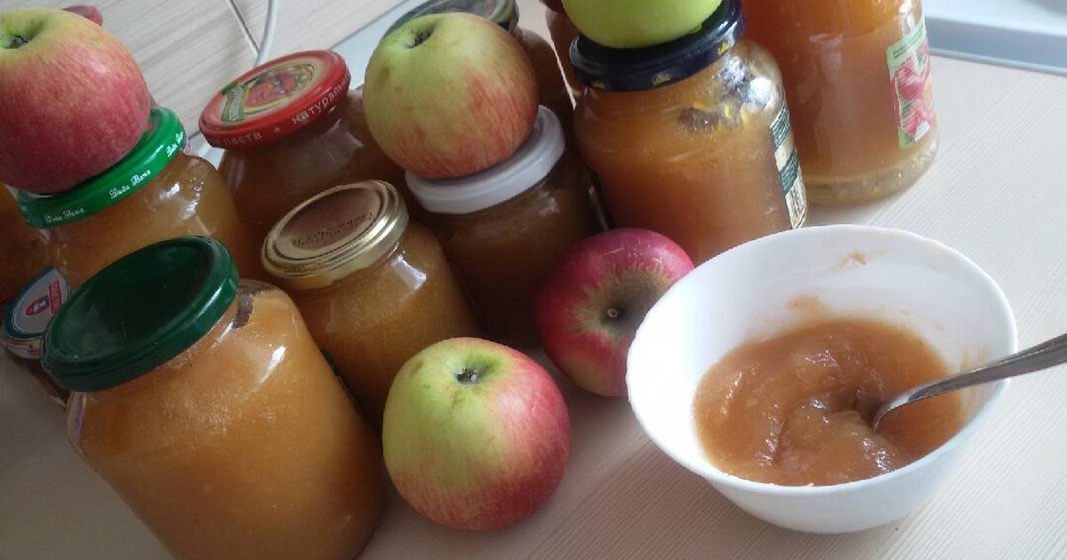 Густое яблочное повидло на зиму - 10 рецептов приготовления в домашних условиях
