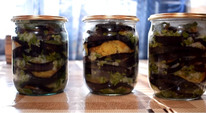 12 лучших рецептов приготовления на зиму консервированных баклажанов с чесноком
