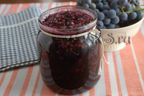 Варенье из винограда на зиму – 8 рецептов