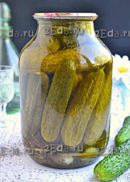 Маринованные огурцы: рецепт на зиму, хрустящие с водкой, рекомендации по приготовлению в 3-литровых банках с лимонной кислотой